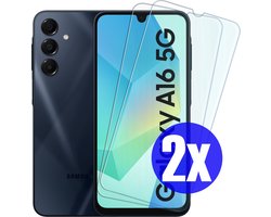 Screenprotector geschikt voor Samsung A16 - Gehard Glas - Tempered Glass Armor Screen Cover - 2 Stuks