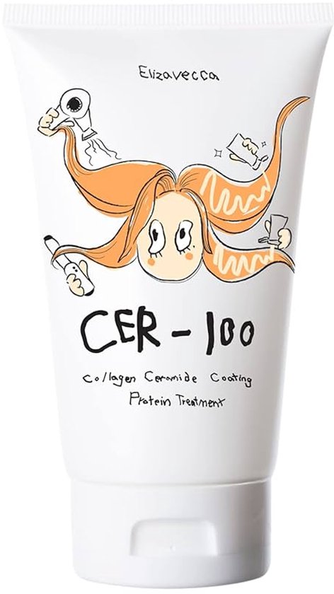 Elizavecca - Milky Piggy - CER-100 - Collagen Ceramide Coating Protein Treatment - Haarmasker - 100ml