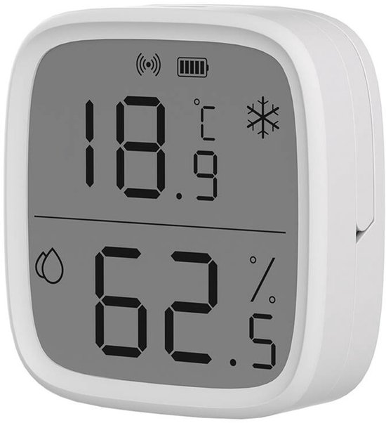 Sonoff SNZB-02D Zigbee LCD Smart Temperatuur ... - Bol