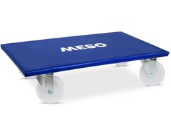 MESO Meubelroller - Rechthoekig - Ongeremd - Nylon wiel - 600x350mm - Max 400kg - Meubelhondje / Transportdolly / Verhuis trolley / Transport trolley / Transportroller