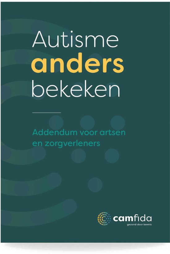 Camfida Addendum autisme anders bekeken 1 Boek - cover