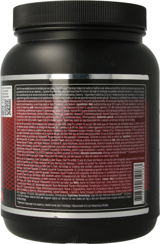 Nutri Dynamics - Dieet Pro - Aardbei - 500 g - Eiwitshake — afbeelding 2
