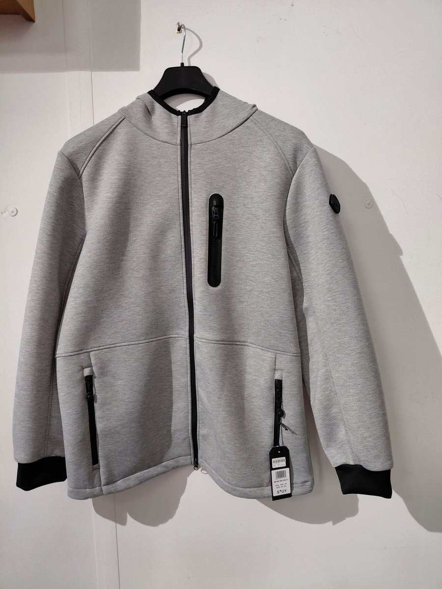 Stoy heren vest - grijs uni - 38745 - buikmaat - maat XXL