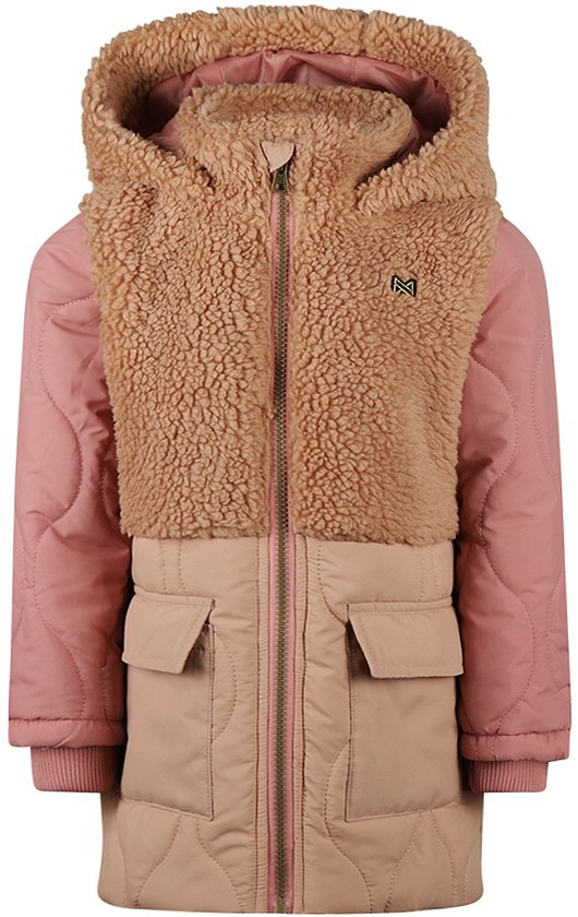 Koko Noko Meisjes Parka Jas - Caramel brown