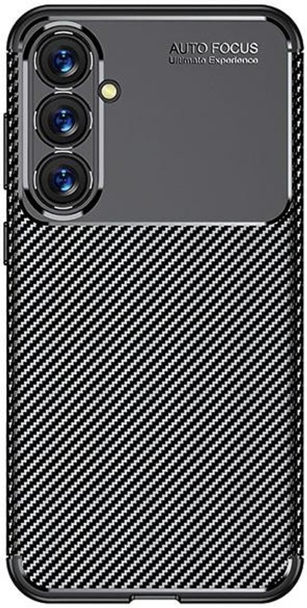 Beline Carbon Armor Hoesje Voor Samsung Galaxy S23 Fe Impactbescherming