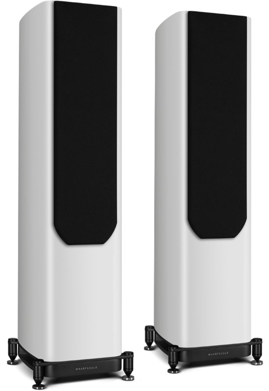 Wharfedale EVO 5.3 Vloerstaande Speakers - Hifi Stereo Set - Passieve Speaker - 3-Weg Luidsprekers - Wit van Merkloos — afbeelding 2