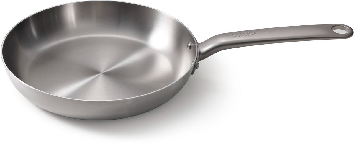 Skottsberg - Stainless Steel - Koekenpan - Inductie - Ovenbestendig - ø 28 cm - RVS - Alle warmtebronnen