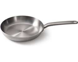 Skottsberg - Koekenpan - Stainless Steel - Inductie - Ovenbestendig - 28 cm - RVS - Alle warmtebronnen