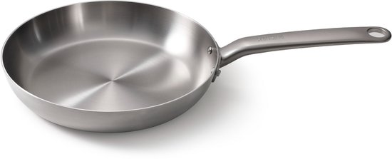 Skottsberg - Stainless Steel - Koekenpan - Inductie - Ovenbestendig - ø 28 cm - RVS - Alle warmtebronnen