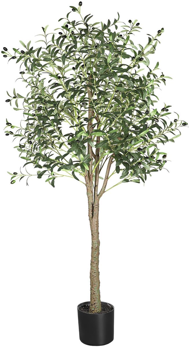 Kunst Olijfboom 180 cm - Grote Levensechte Kunstplant