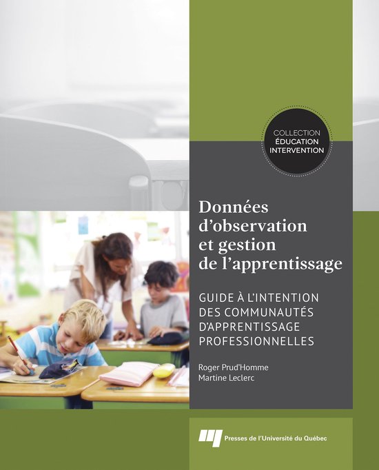 Données d'observation et gestion de l'apprentissage - cover