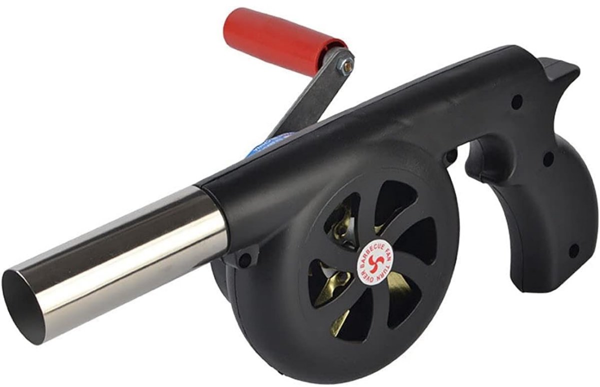 TOVBMUP Haardblaasbalg - Grote haardblaasbalg - Luchtblazer - Handblazer - Geschikt voor open haarden, barbecues, buitengebruik, kamperen - 30*12cm