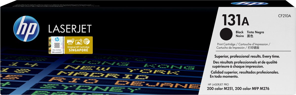 HP 131A - Tonercartridge / Zwart