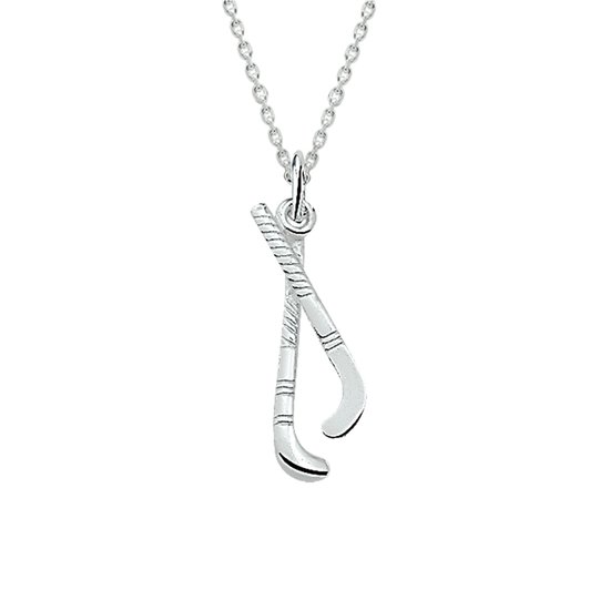 Yep! - Collier Pendentif Hockey 1,1 mm 41 + 4 cm - Argent