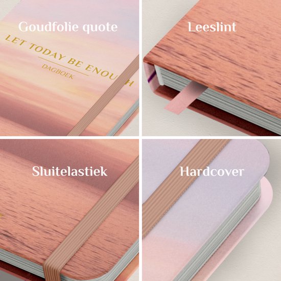 Systemyze Dagboek Volwassenen – Journal – A5 – Pink Sky