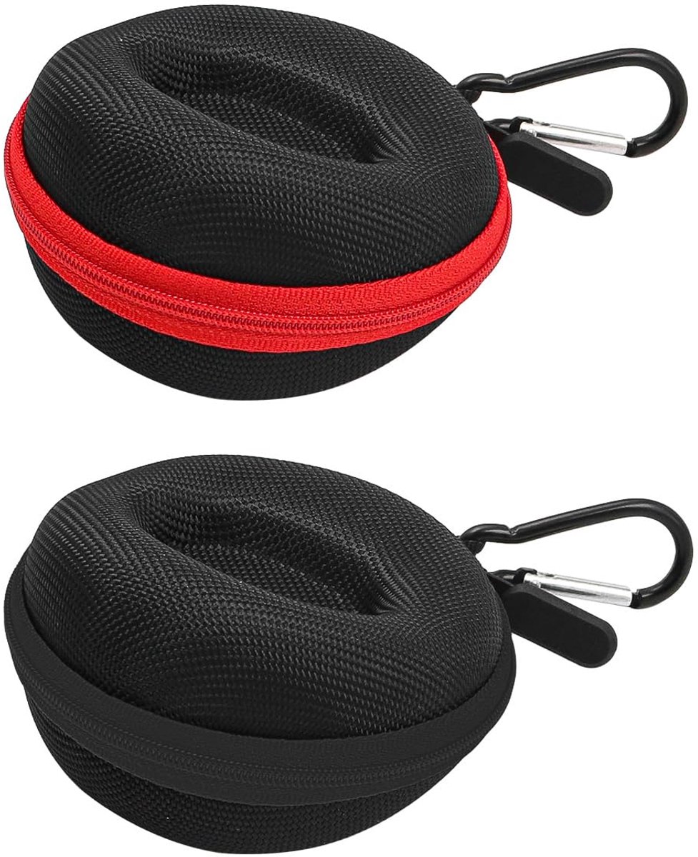 2PCS Watch Travel Case Portable Watch Case with Mountaineering Buckle Waterproof Case for Holding Watch