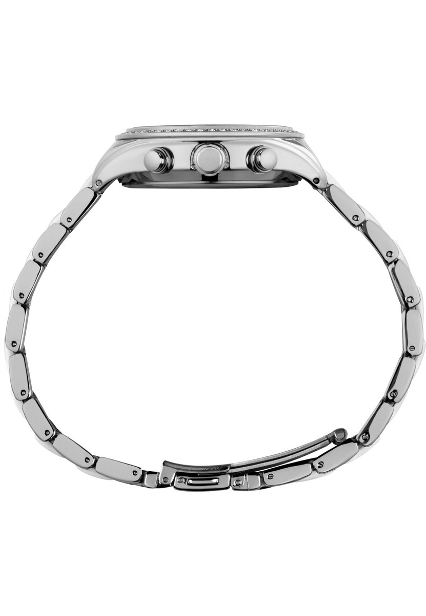 Timex Timex Classic Premium Quartz Analog Chronograph Zilverkleur Case: 100% Alloy| Bracelet: 100% Alloy 38 mm TW2V74700AJ, TW2V74800AJ, TW2V74900AJ, TW2V75000AJ