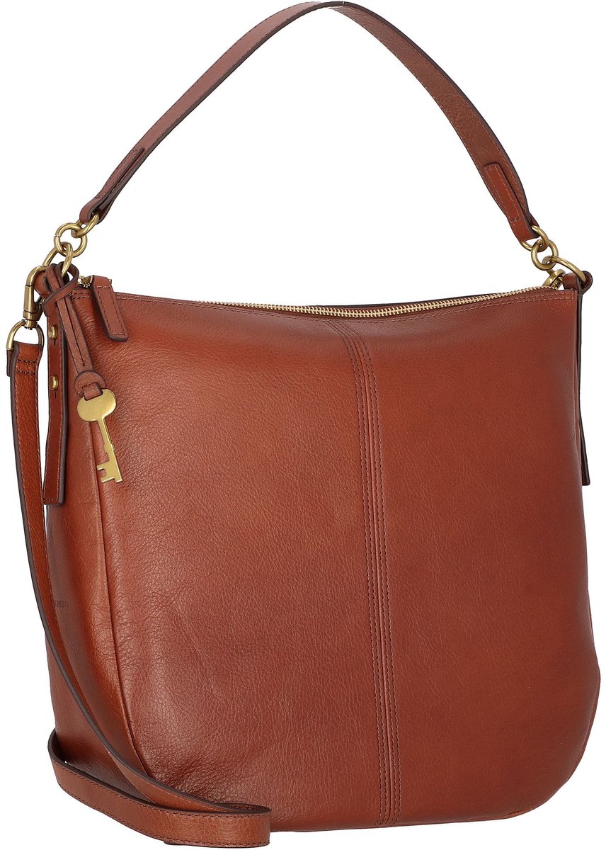 Sac à Main FOSSIL Jolie Hobo - Cuir Marron, Bandoulière Ajustable, Neuf Avec étiquettes