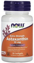 Now Foods Astaxanthin 10mg (30 softgels) Unflavoured - Vitaminen, mineralen & gezondheid - Kruiden