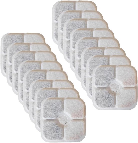 MyPaws ® 6 stuks vervangingsfilters voor PET-POD drinkfontein