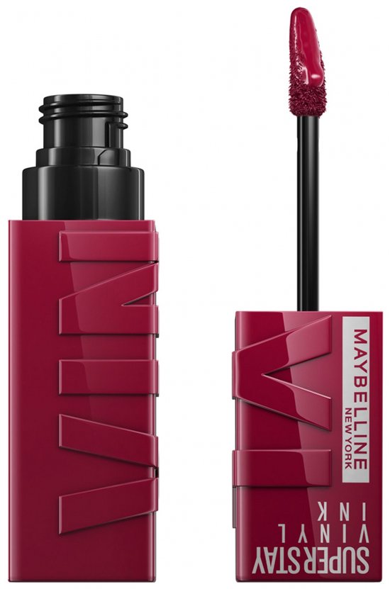 Ink Rood Maybelline SuperStay Vinyl Ink Lipstick - Langhoudende - Rood - 30 ...