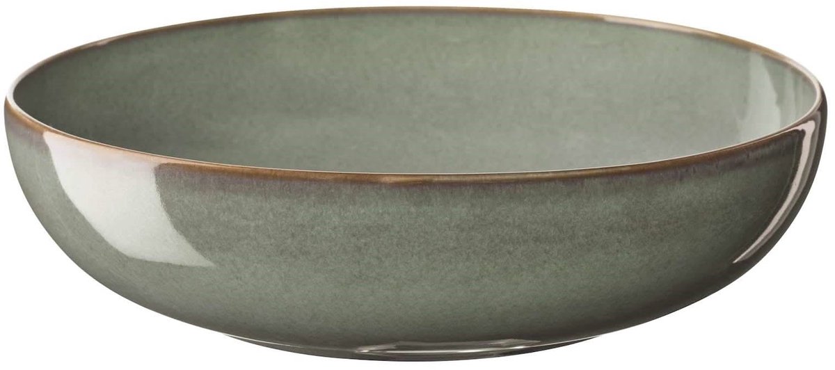 ASA Selection Diepe Borden / Pastaborden Saisons Eucalyptus ø 21 cm - 4 Stuks