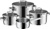 WMF Function 4 Advanced - Pannenset - 4-delig - Inductie - Met Deksel - RVS - Geschikt voor alle warmtebronnen