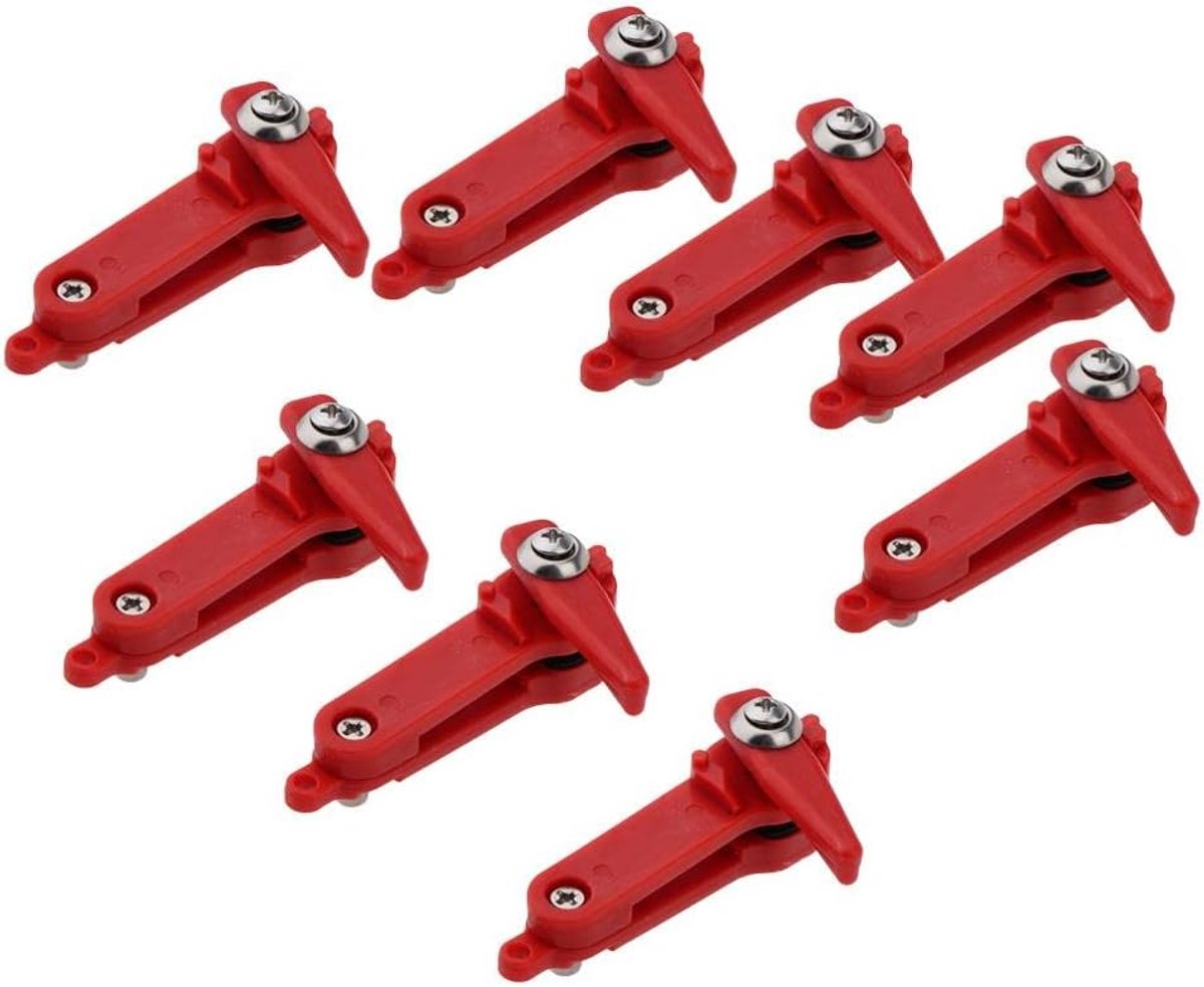 ZVD Set van 8 zware spanning snapper gewicht release clips voor Downrigger Outrigger Planer Board Offshore vissen