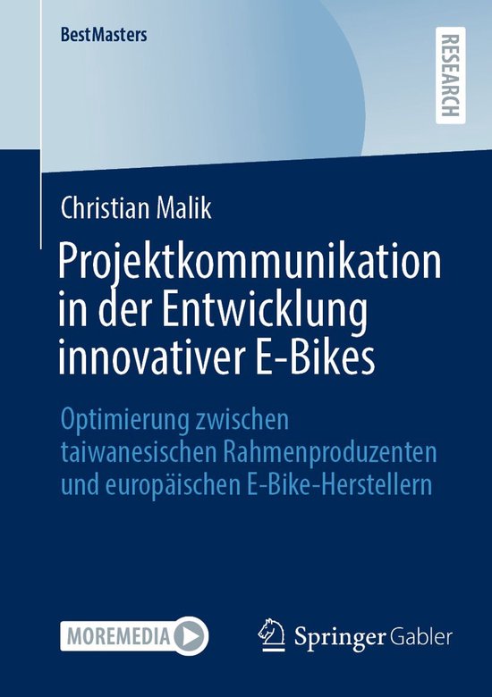 BestMasters - Projektkommunikation in der Entwicklung innova ... - cover