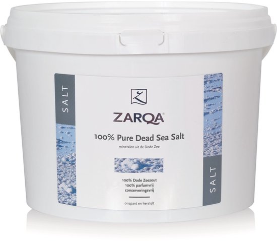 Zarqa 100% Dode Zeezout 5kg