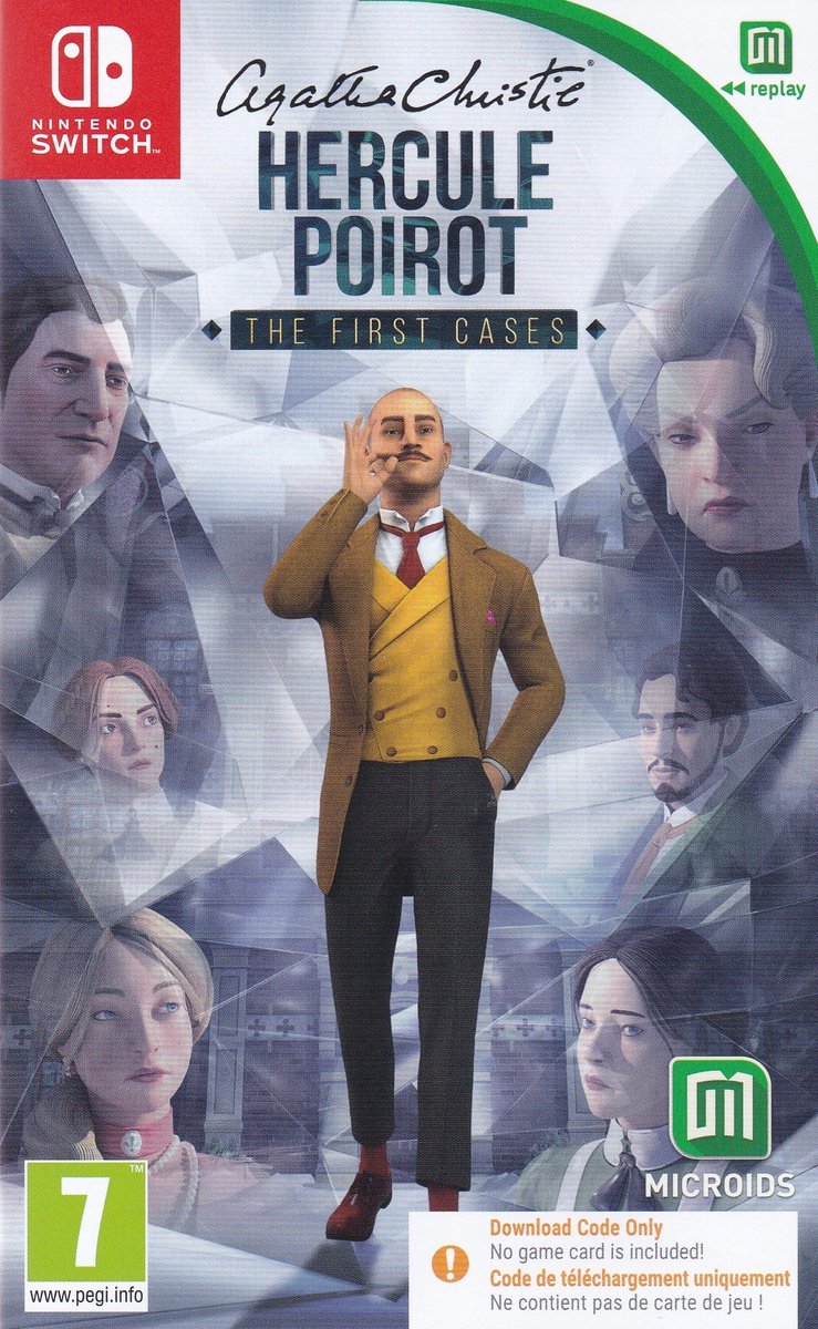 Agatha Christie - Hercule Poirot (Code In Box) - EN/FR/ES/IT/NL (Switch)