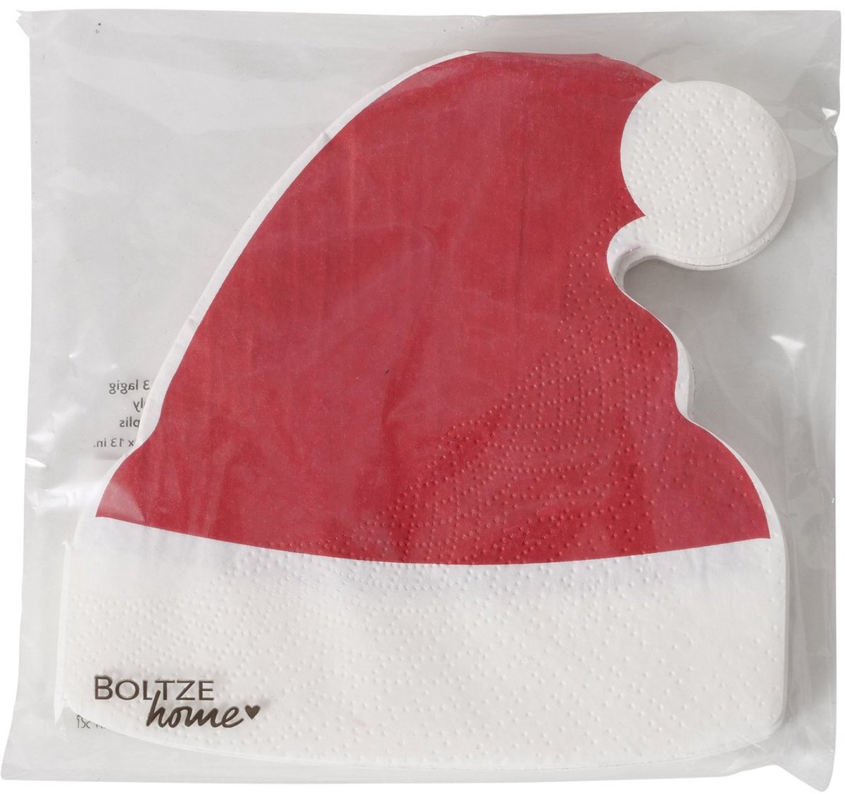 Servetten kerstmuts 12-dlg.