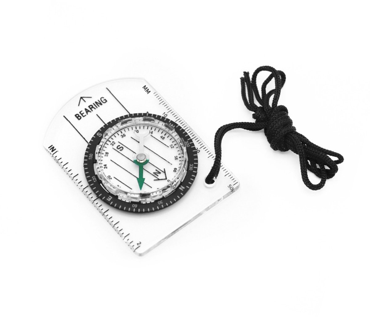 Wildernis Survival Outdoor Equipment Professional Multifunctionele kompas Pointer kaart schaalverdeling kompas
