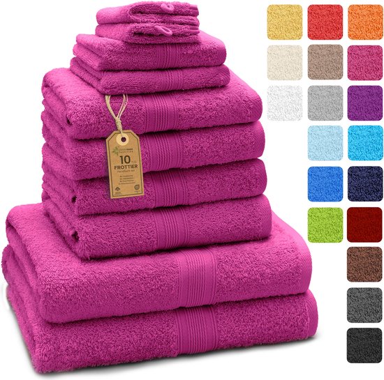 GC GAVENO CAVAILIA Lot de 4 Grandes Serviettes de Bain en Coton égyptien très absorbantes GC GAVENO CAVAILIA Lot de 4 Grandes Serviettes de Bain en Coton égyptien très absorbantes