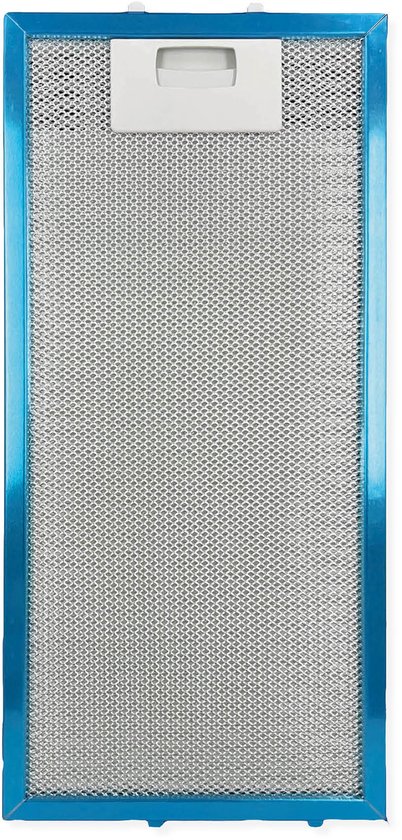 Filtre à graisse métallique Multaparts® pour hotte aspirante 350 x 165 x 8 mm | Alternatief pour Bosch / Siemens 00435204 | Convient pour Bosch, Constructa, Gaggenau, Neff, Siemens