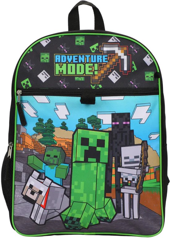 Minecraft Rugzak Jongens 5-delige set - Rugtas Meisjes