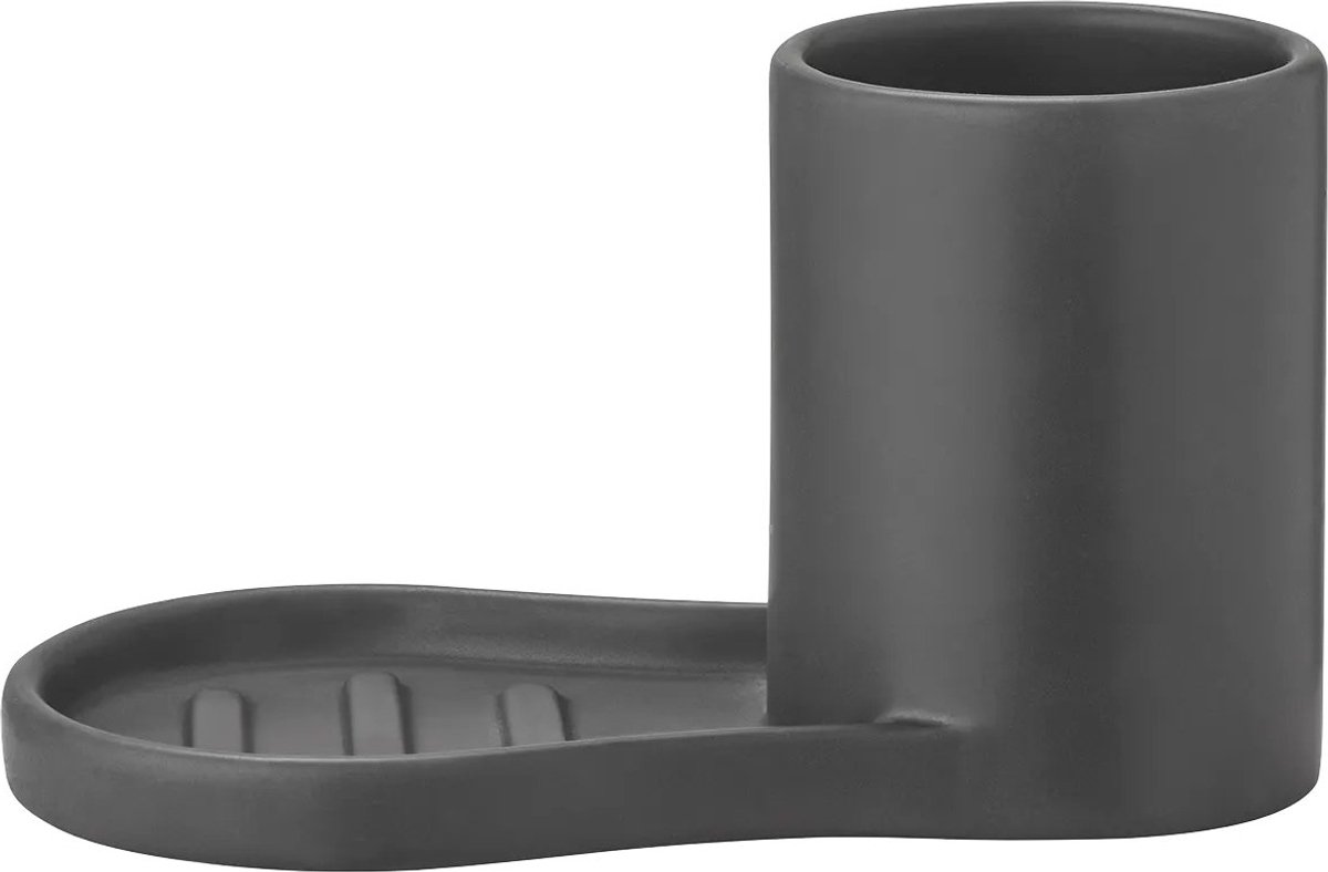 Blomus PIRO Afwasset - 17,5 x 9,5 cm - Zwart