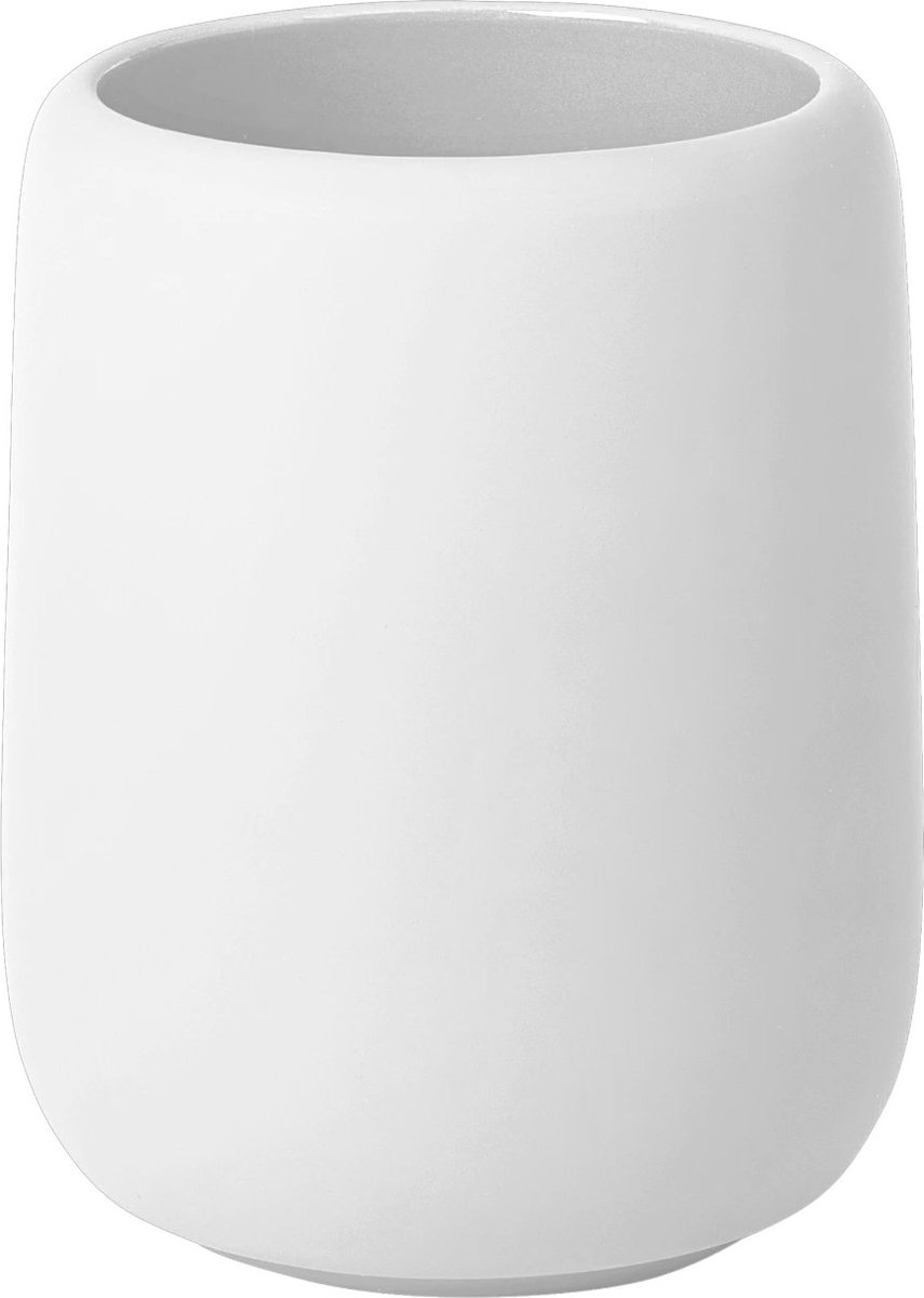 Blomus SONO Tandenborstelbeker -11x8,5cm - Wit