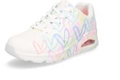 Skechers Street UNO SPREAT THE LOVE Baskets pour femmes femmes et Filles JGoldcrown blanc
