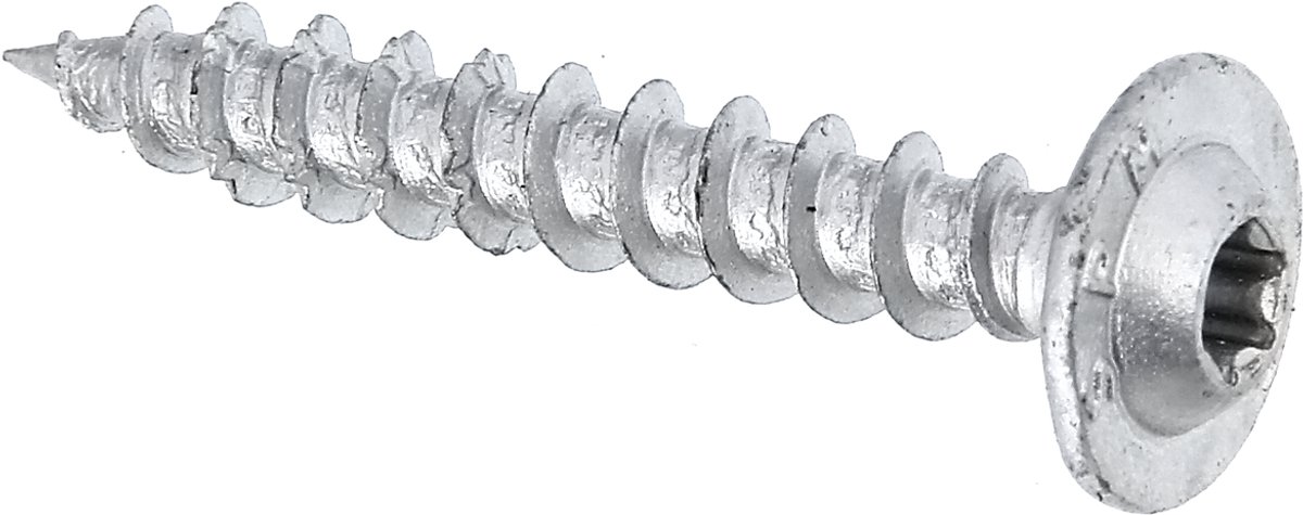 Alberts 338398 houtschroeven Speed | Ruspert zilver | Ø7 x 50 mm | set van 50
