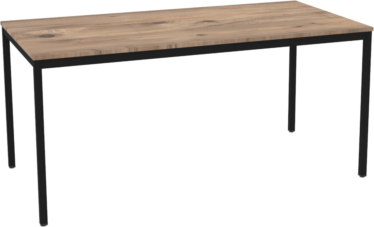 Povag Bureautafel - Computerbureau - 75x180x80 cm - Eettafel - Atlantisch dennen blad