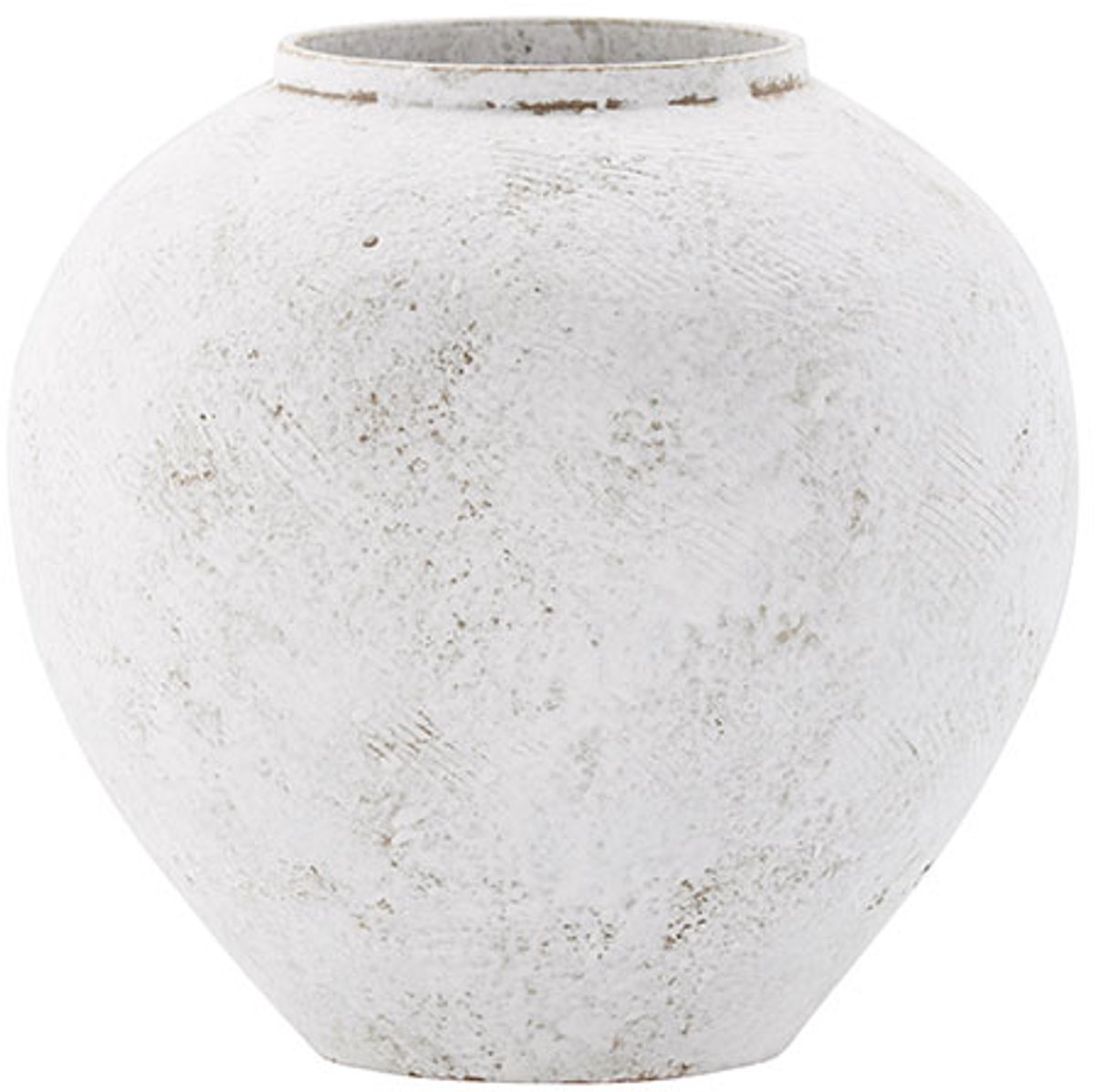 Globe vaas beige.