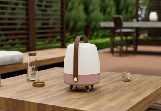 Kooduu Lite-up Play met SOUND BY JBL in kleur Earth - Bluetooth speaker - Tafellamp - Party Speaker - Portable - Oplaadbaar - Dimbare LED verlichting van Merkloos — afbeelding 2