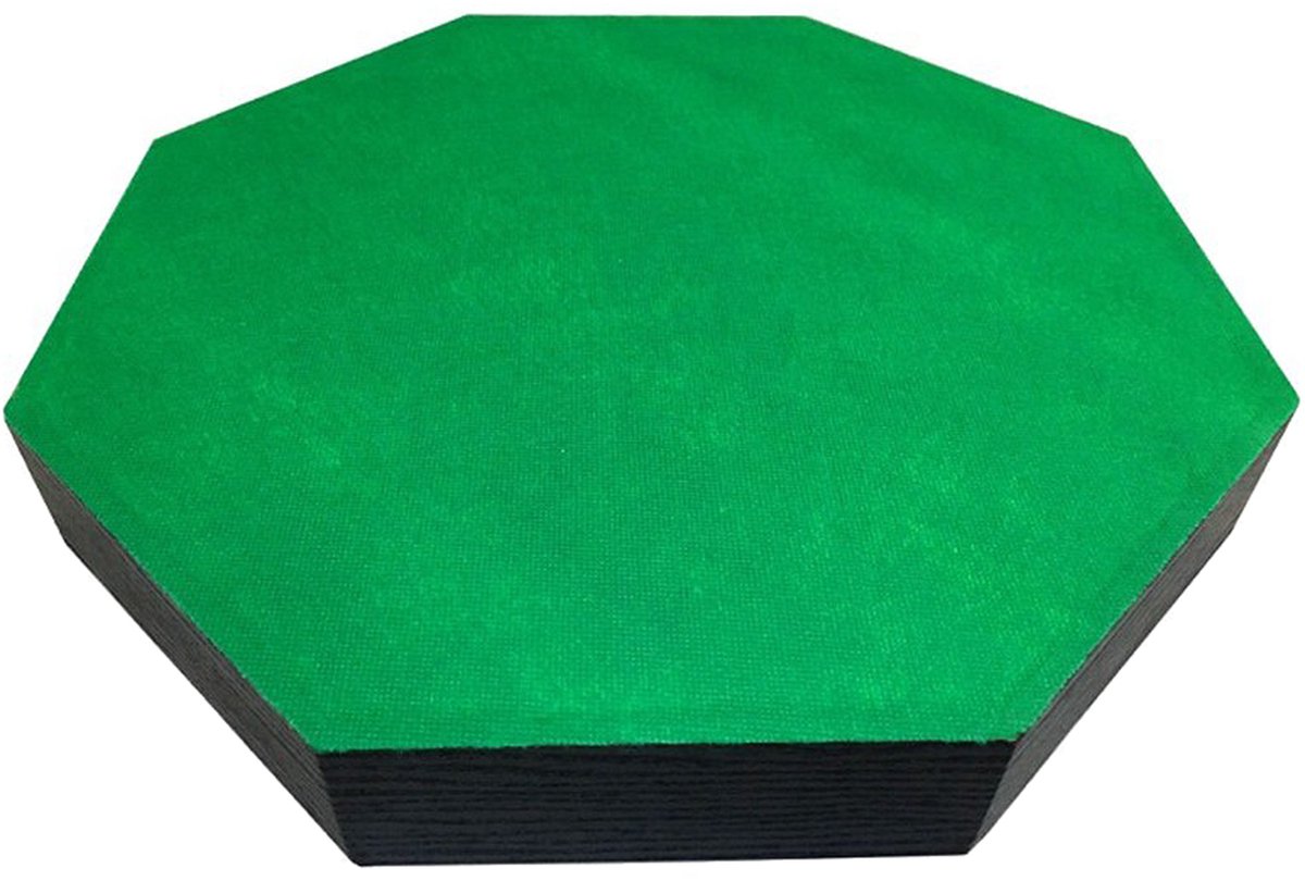 Buffalo dobbelpiste achthoekig zwart