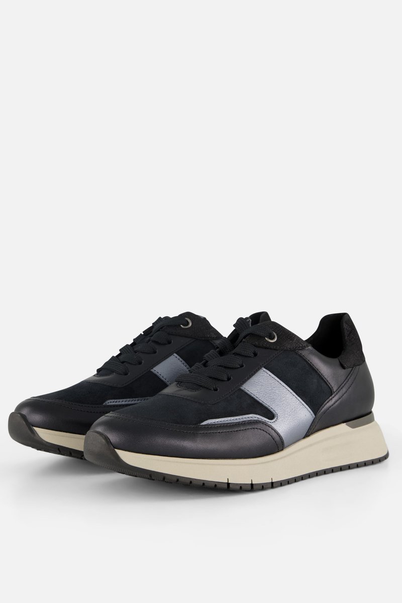 Gabor Sneakers blauw Suede