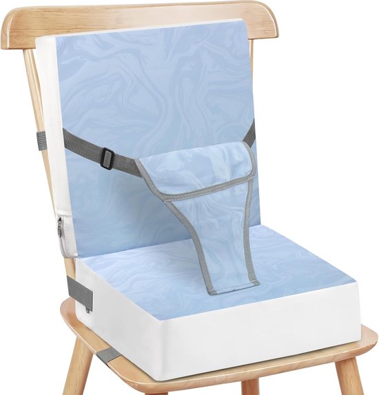 Lexium Stoelverhoger voor Eetkamerstoel - Zitverhoger Peuter Eettafel - Kinderen - Booster Seat - Zitkussen Tafel - Zitverhoger Voor Kinderen & Volwassenen - Stoelverhogers Voor Eettafel - Memory Foam Verhoogkussen - Ergonomisch Comfort