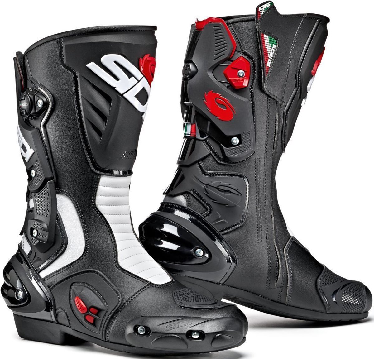 Sidi Vertigo 2 Wit Zwart 25 Motorlaarzen - Maat 40 - Laars