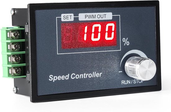 Speed Control Dol Speed Controller - DC 6-60V - 12V 24V 36V 48V - 30A PWM - Motor Speed ...