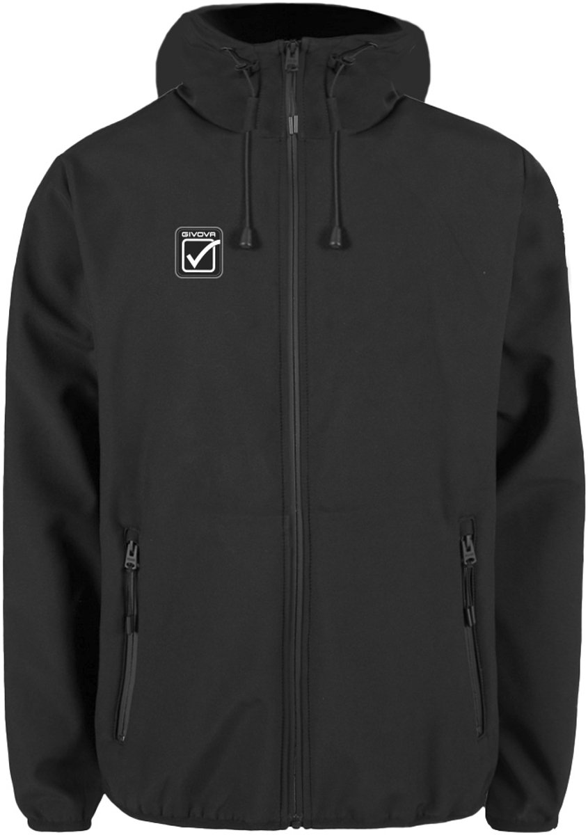 Givova Softshelljack Geel 3XL Vrouw