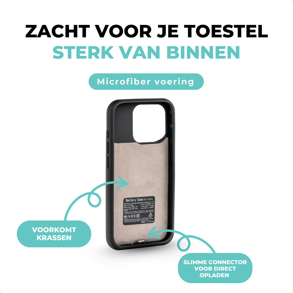 Swallow AVIANTA Powerbank Hoesje voor iPhone 12 & 12 Pro - afbeelding 3